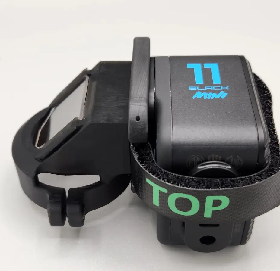 The NVGRA-31 with a GoPro HERO11 Mini installed